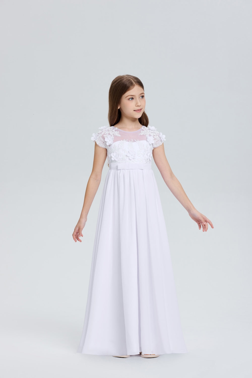 Cute Princess A-Line Tulle Flower Girl Dress