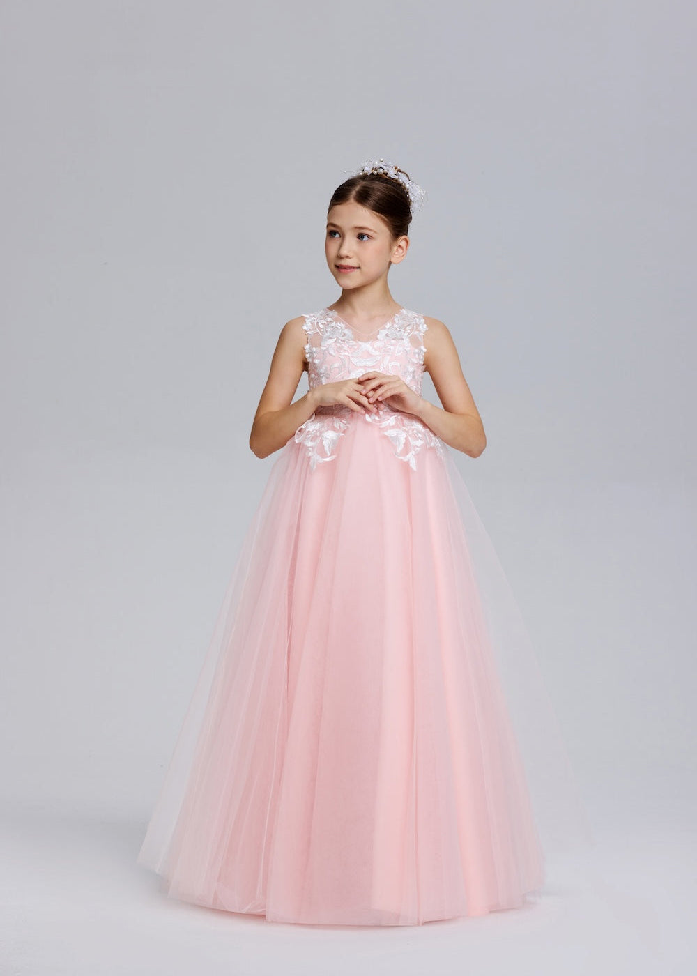 Charming Princess A-Line Tulle Flower Girl Dress