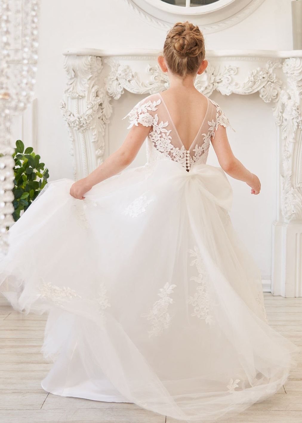First Communion Ball Gown