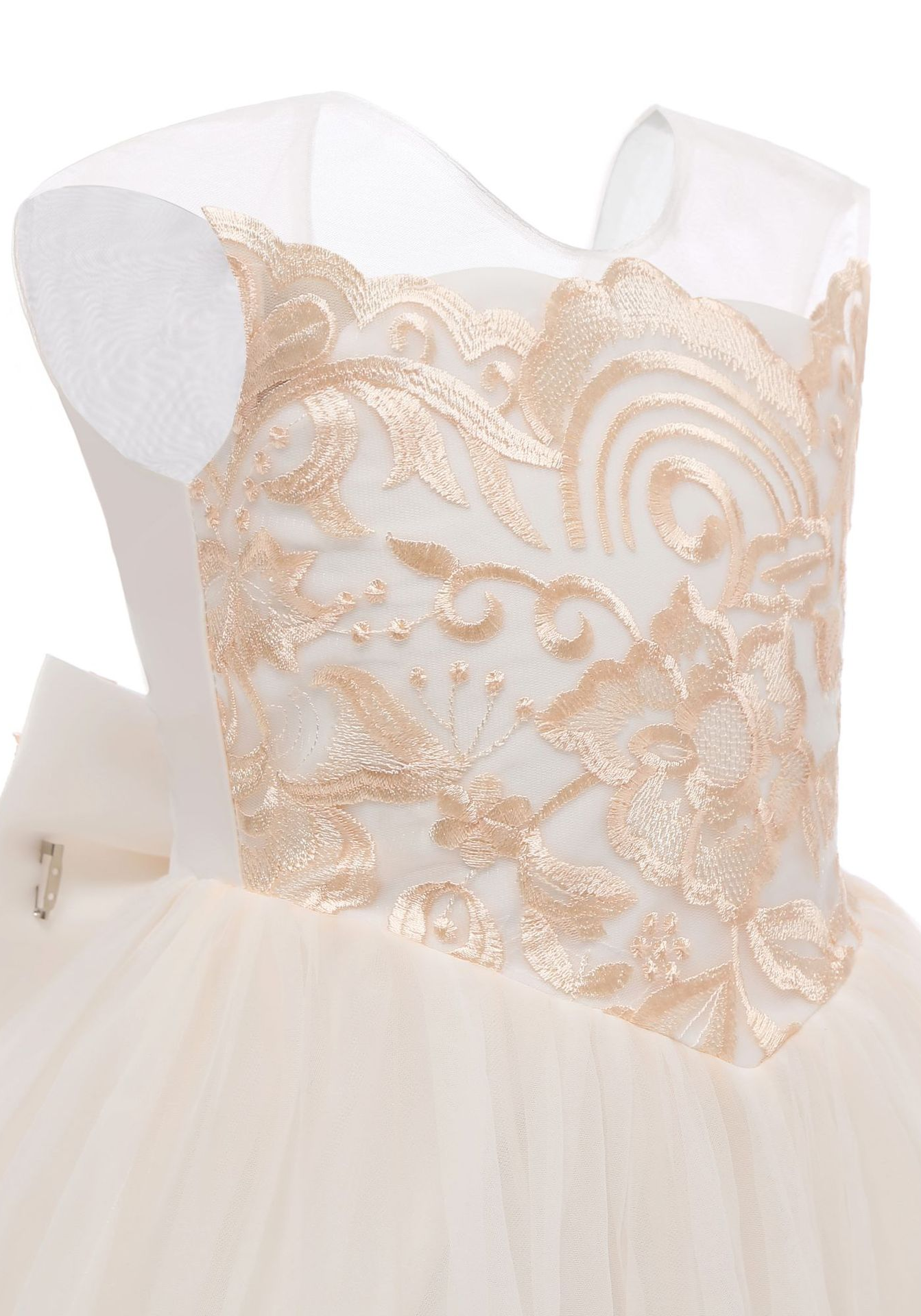 Flower Girl Dress for Wedding Bridesmaid Princess Party Gown