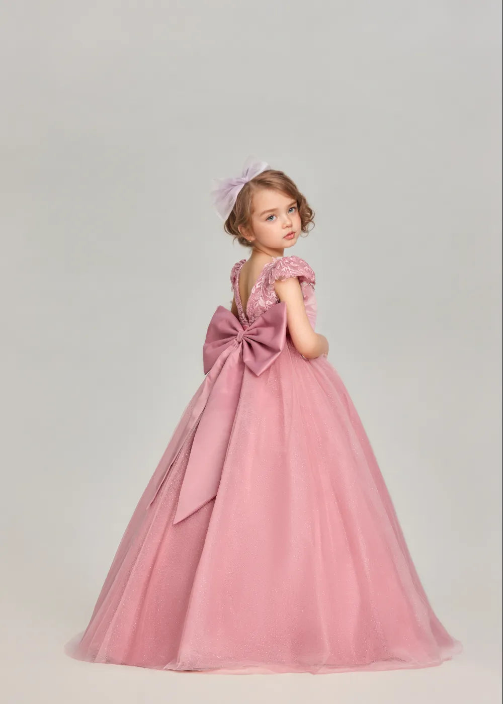 Flower Girl Dresses Lace Bow