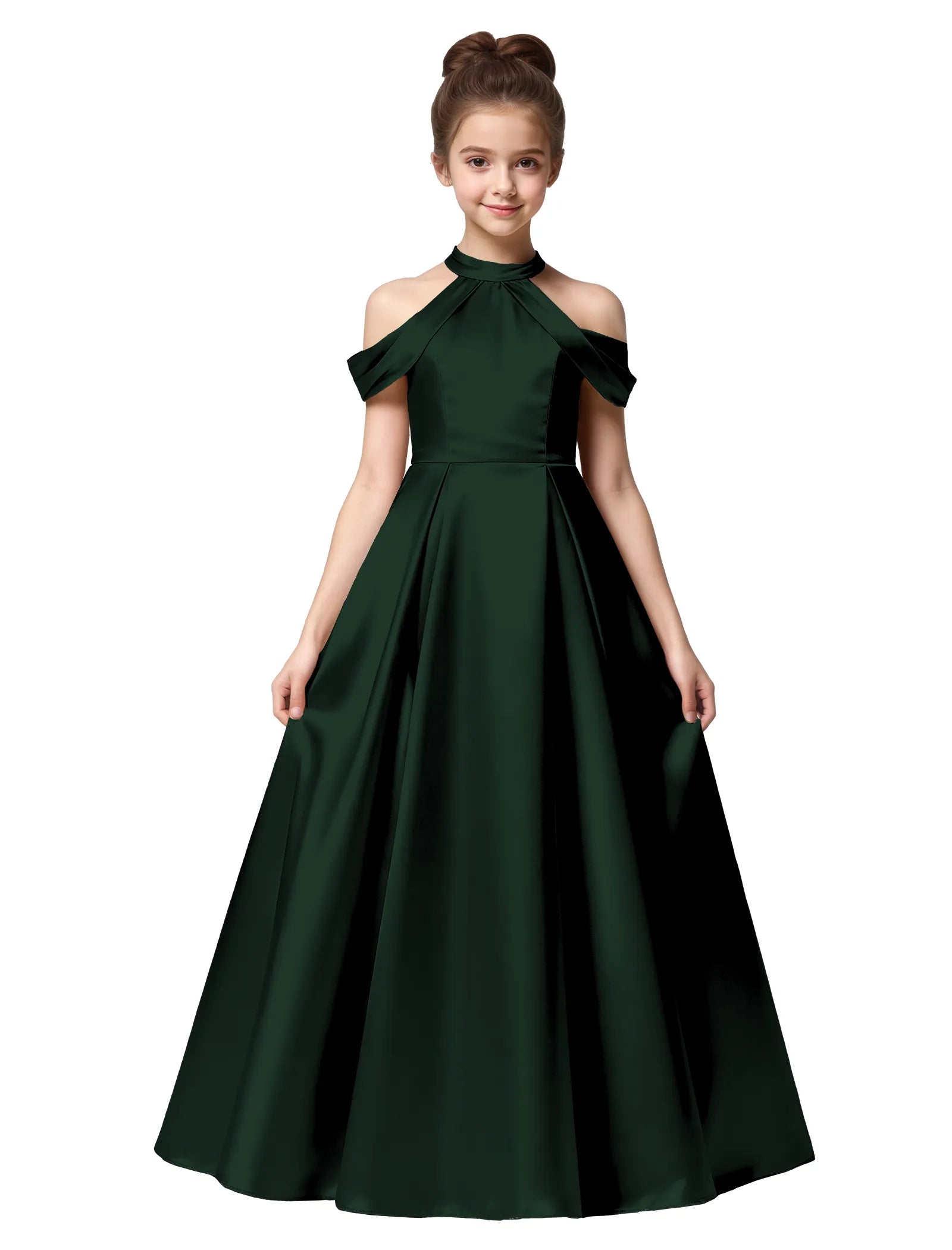 Vestido de princesa sin mangas de encaje