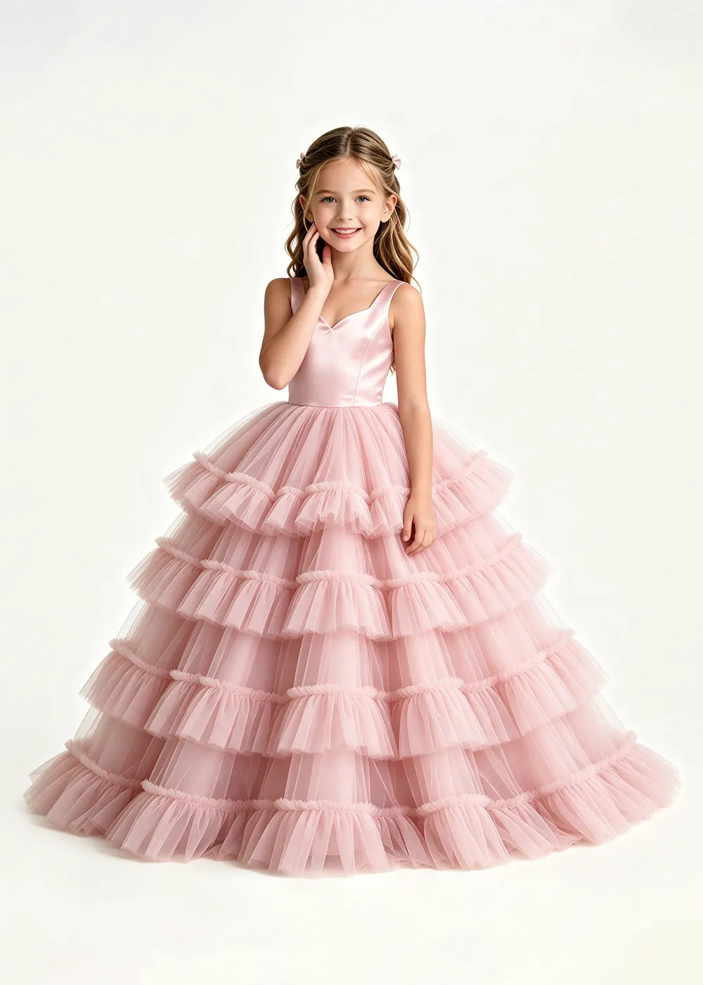 Spitzenkleid mit schulterfreiem Design