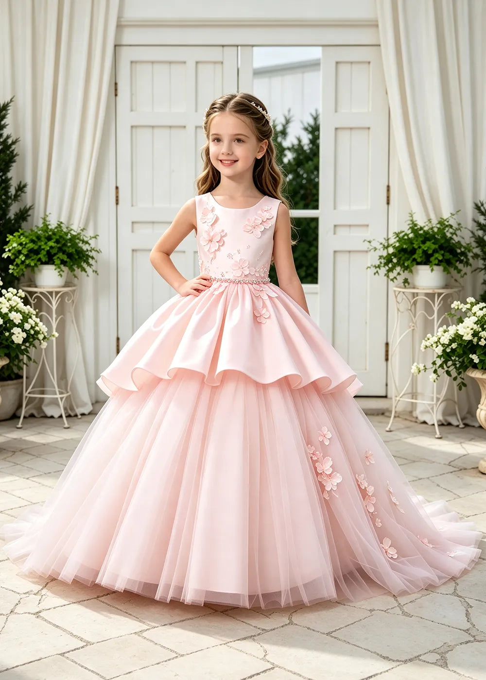 Spitzenkleid mit schulterfreiem Design