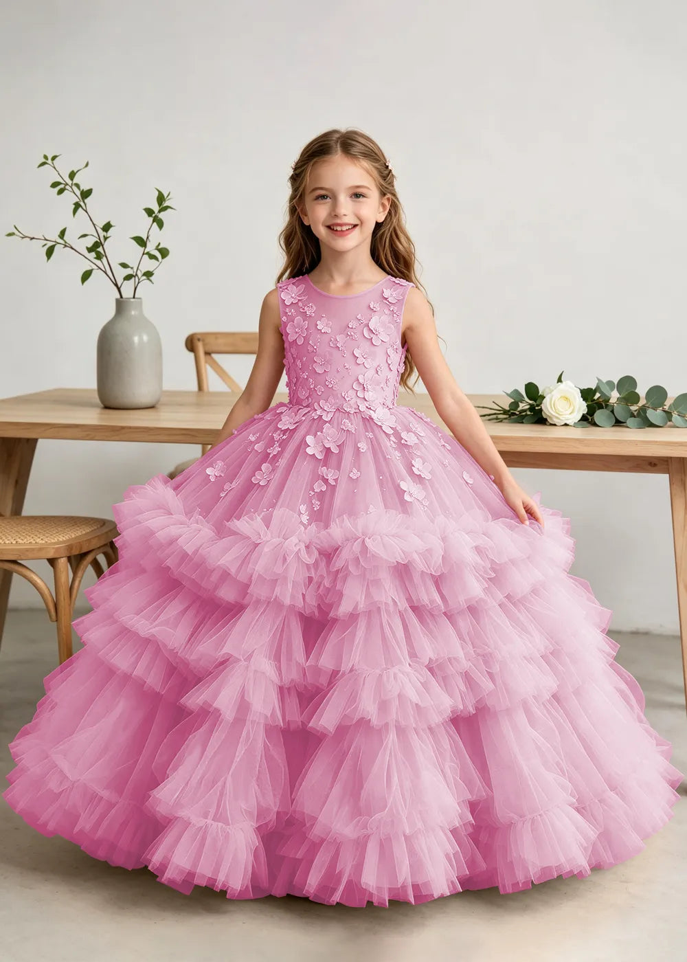 Spitzenkleid mit schulterfreiem Design