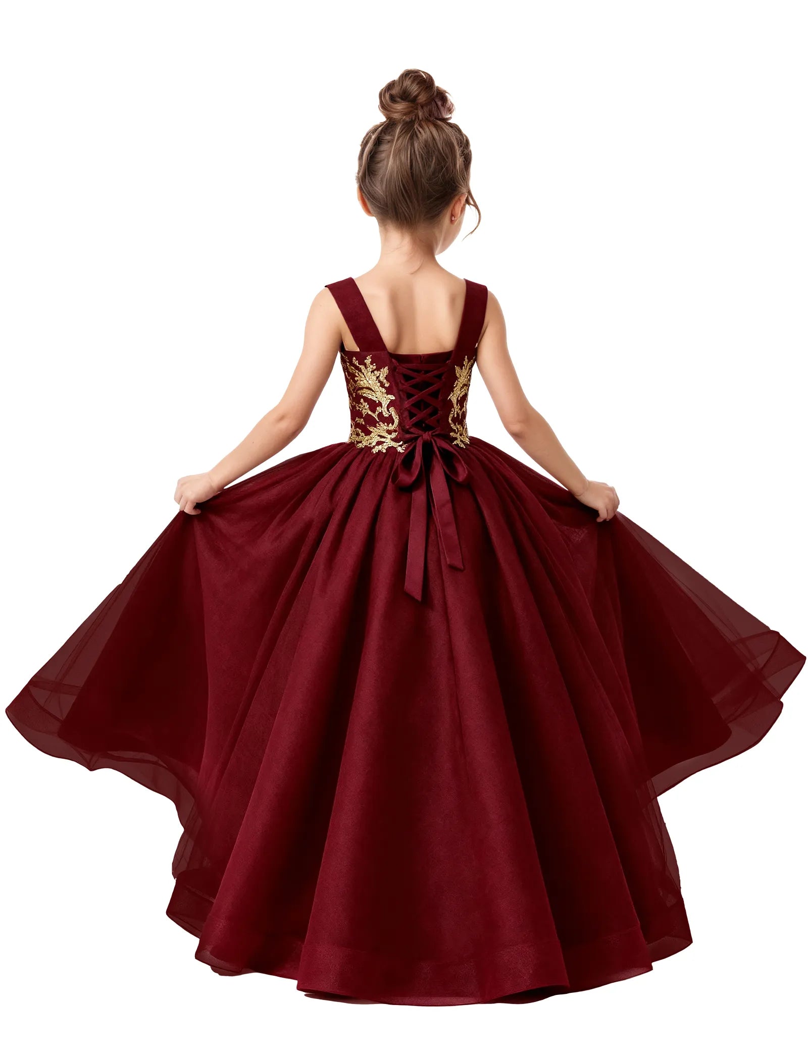 Spitzenkleid mit schulterfreiem Design