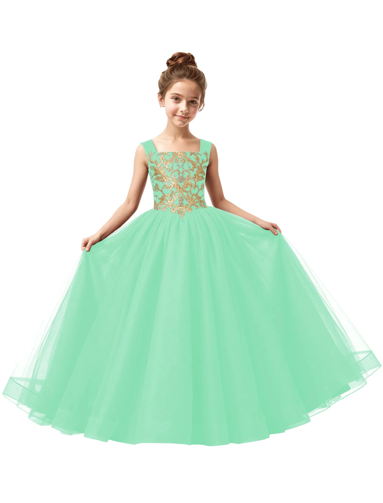 Spitzenkleid mit schulterfreiem Design