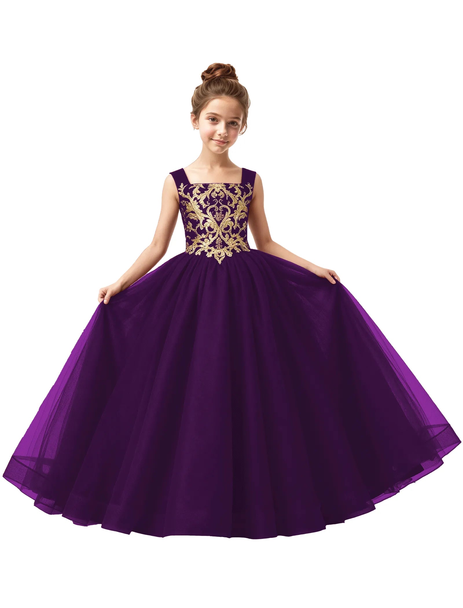 Spitzenkleid mit schulterfreiem Design