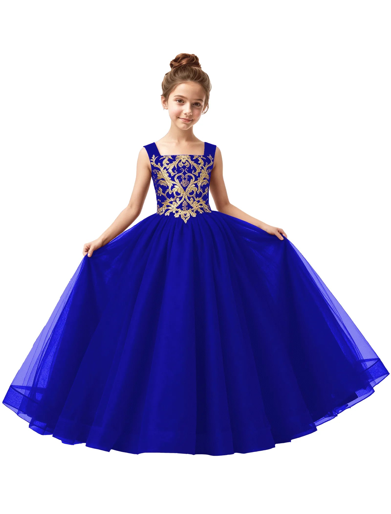 Spitzenkleid mit schulterfreiem Design