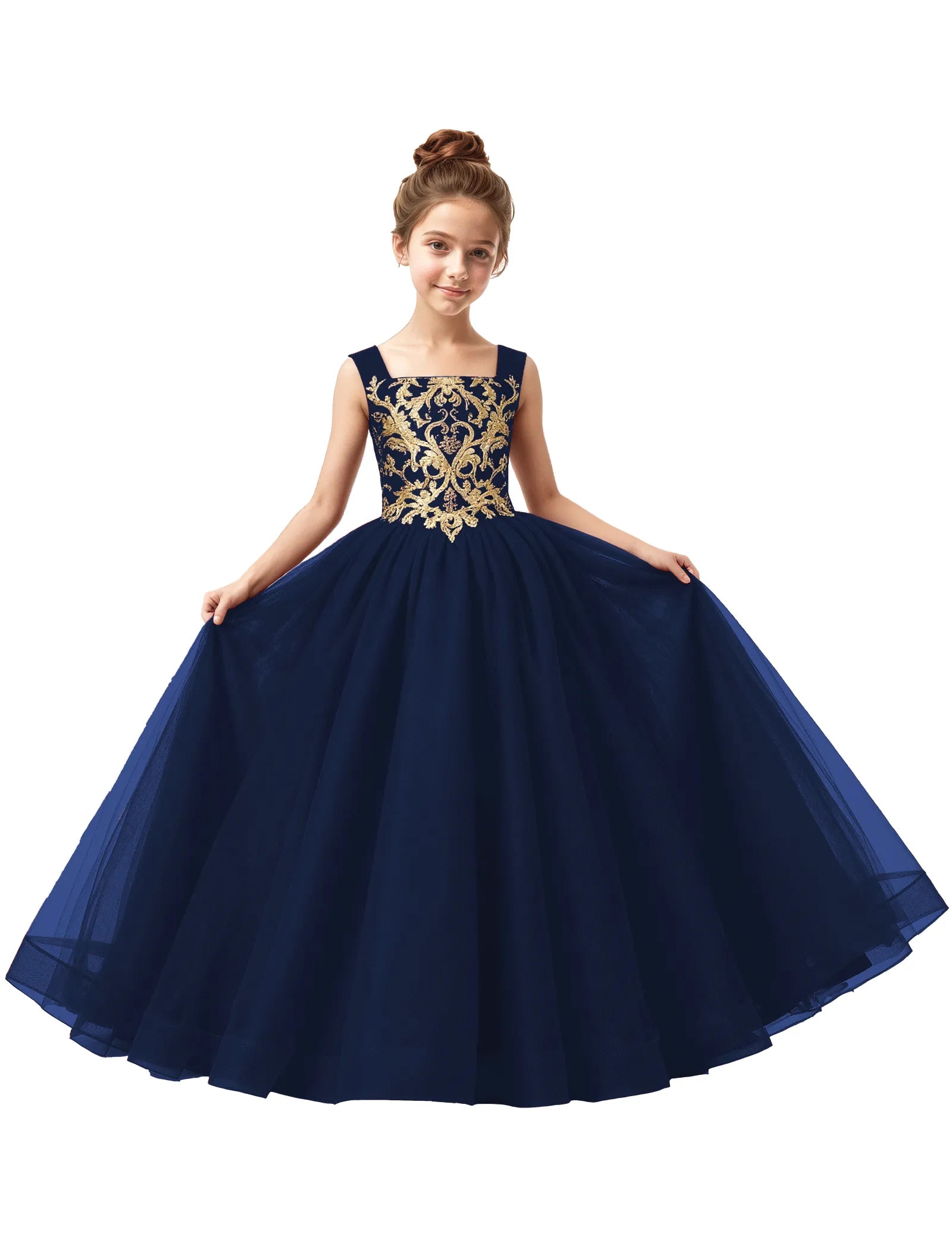 Spitzenkleid mit schulterfreiem Design