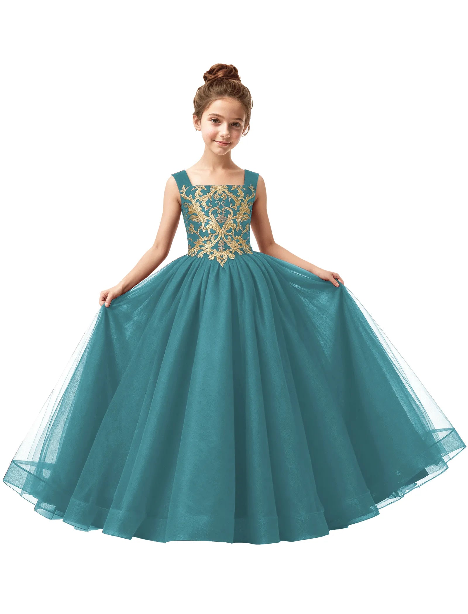 Spitzenkleid mit schulterfreiem Design