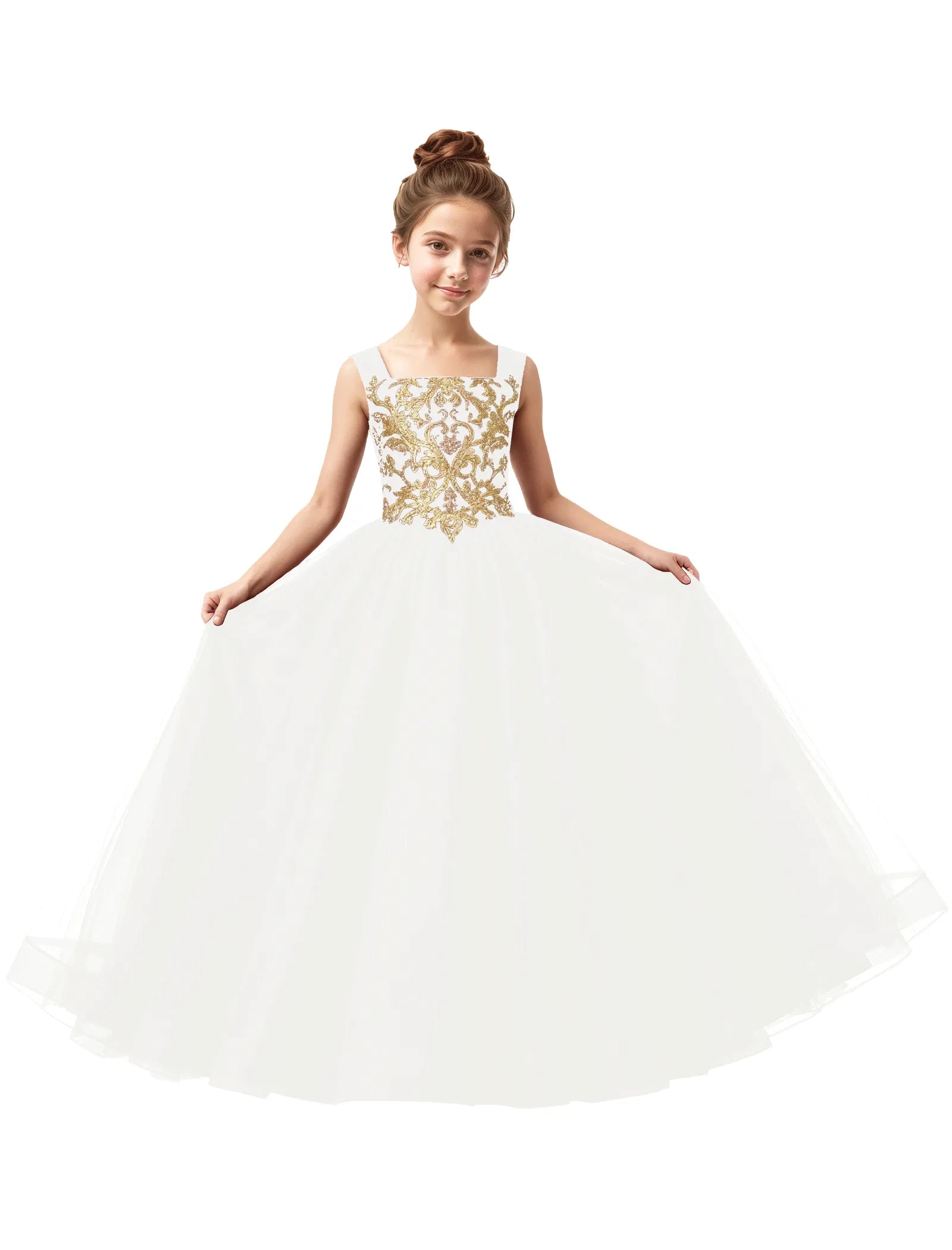 Spitzenkleid mit schulterfreiem Design