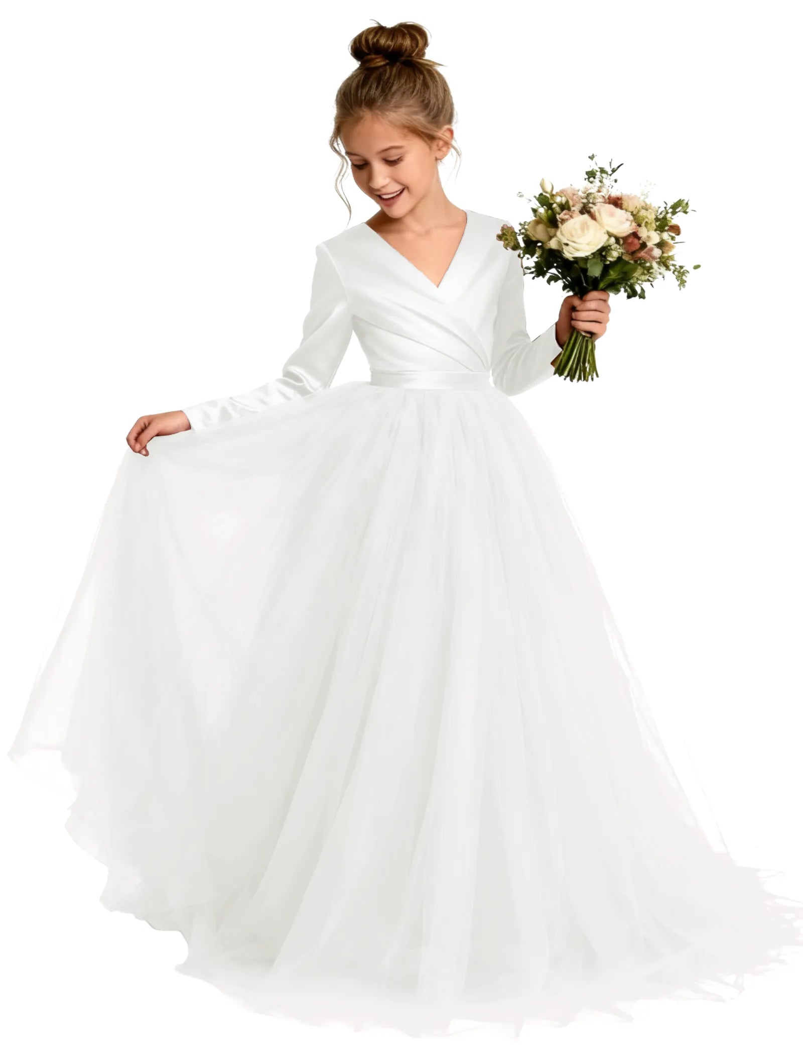 Spitzenkleid mit schulterfreiem Design