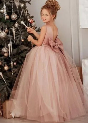 Classic Satin & Tulle Ball Gown