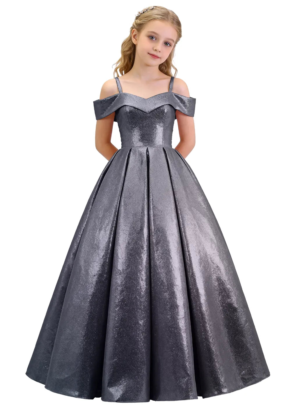 Princess Style Off Shoulder Formal Dress