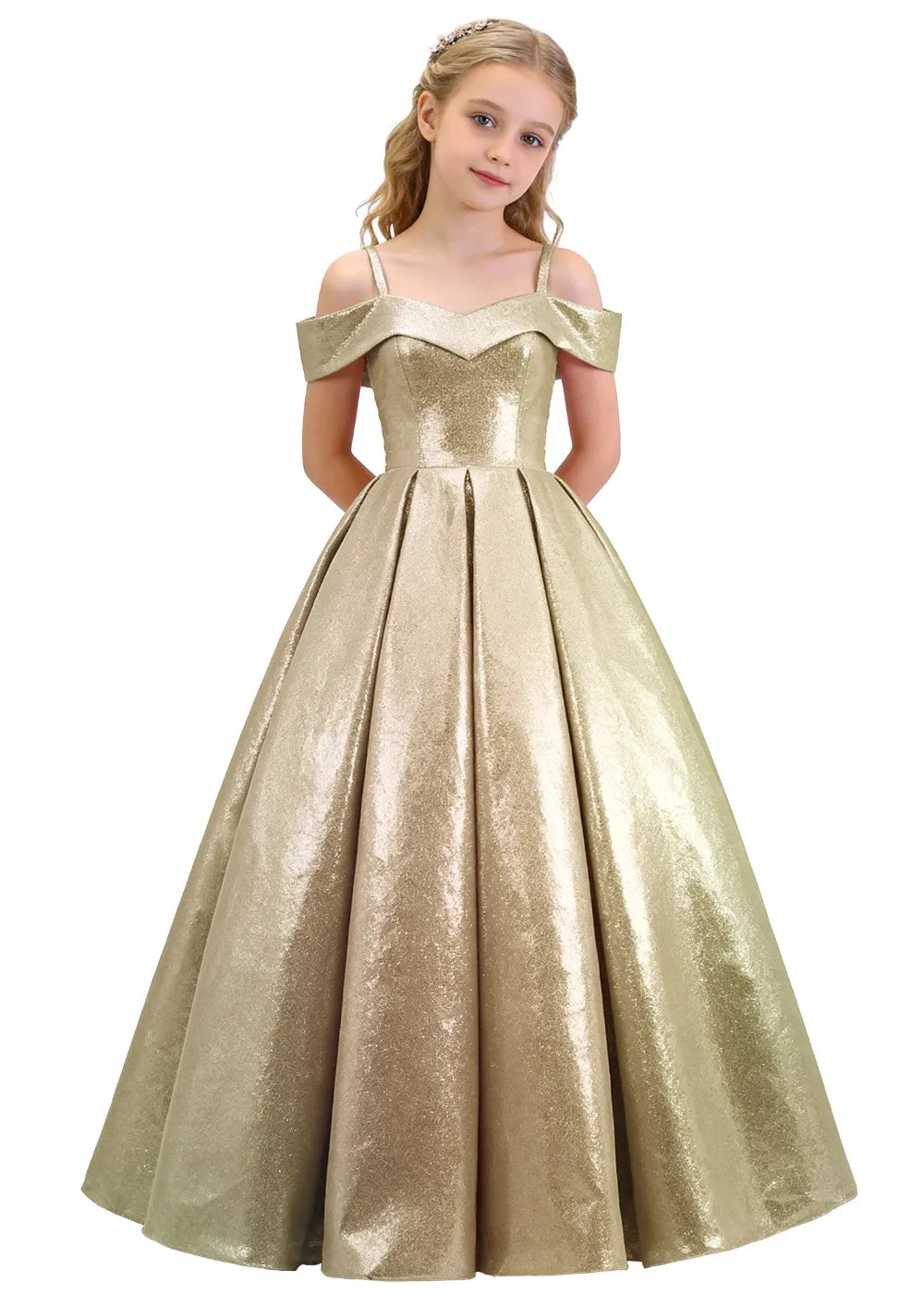 Princess Style Off Shoulder Formal Dress