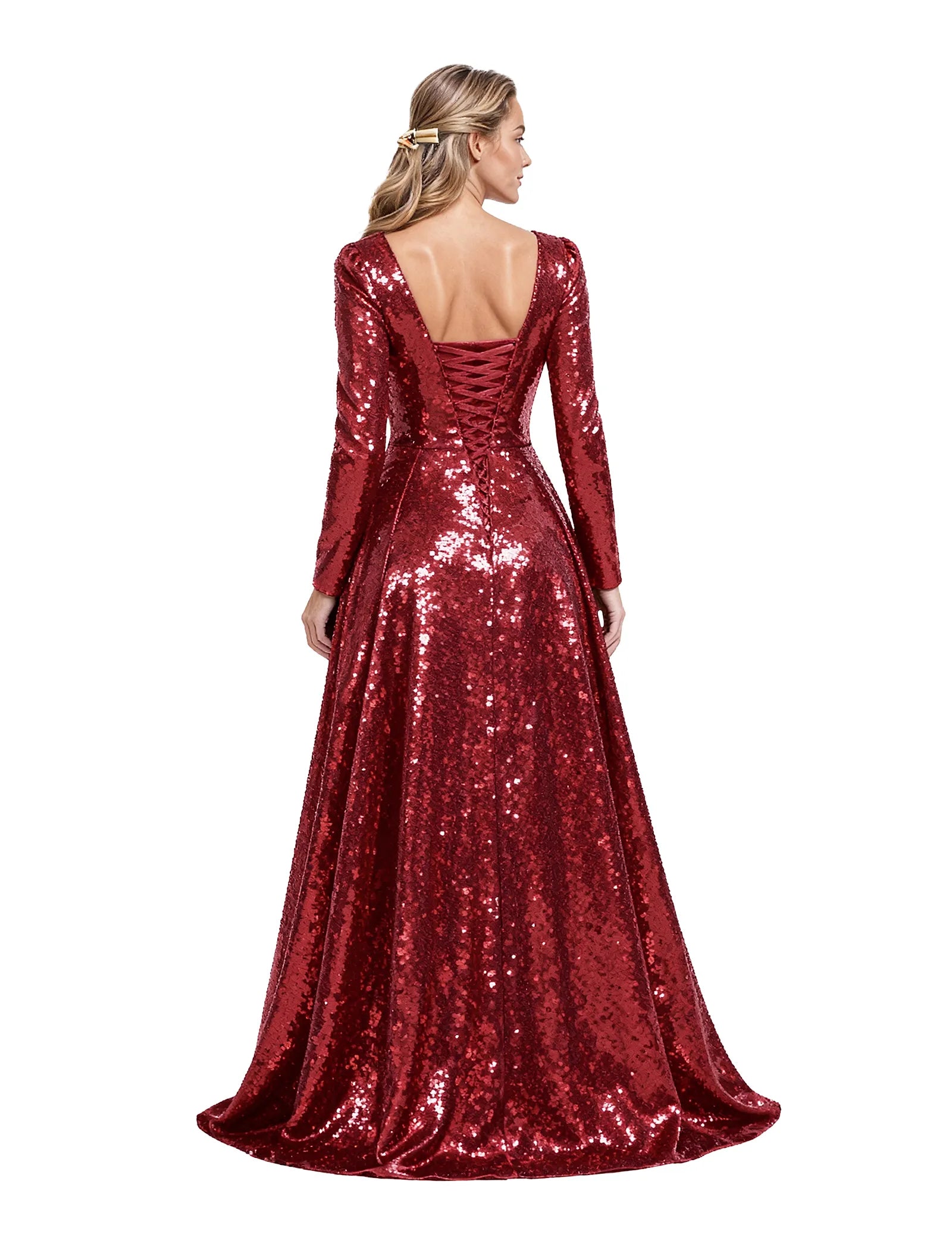 Glamour Allure Sequin Maxi Dress