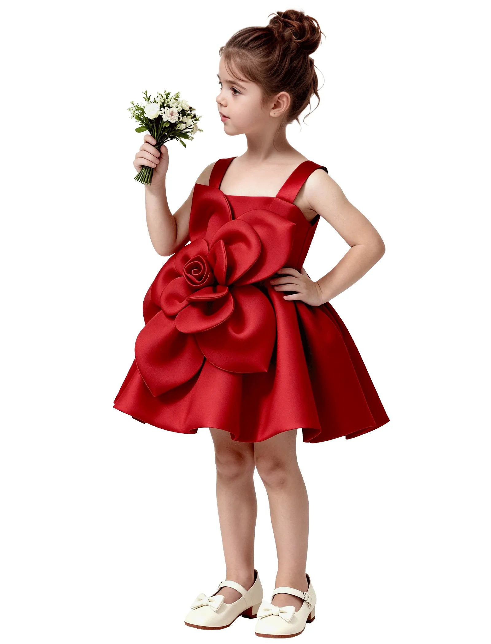 Spitzenkleid mit schulterfreiem Design