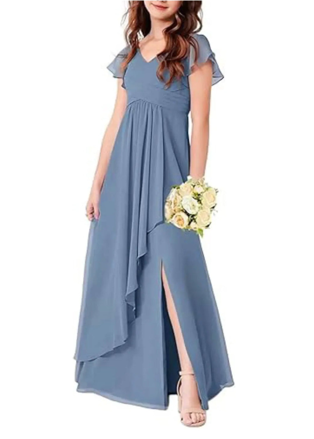 Grecian Junior Bridesmaid Dress