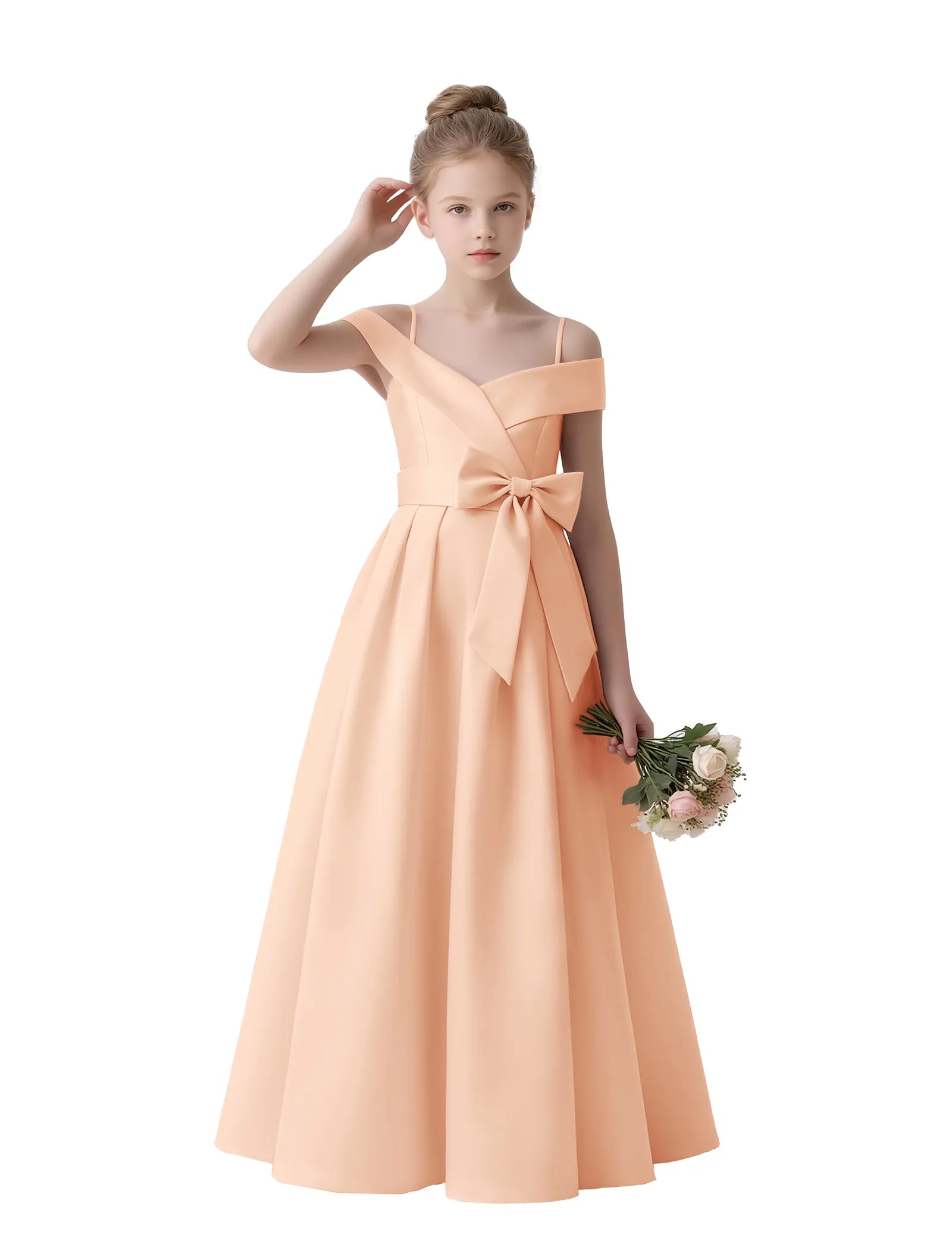 Spitzenkleid mit schulterfreiem Design