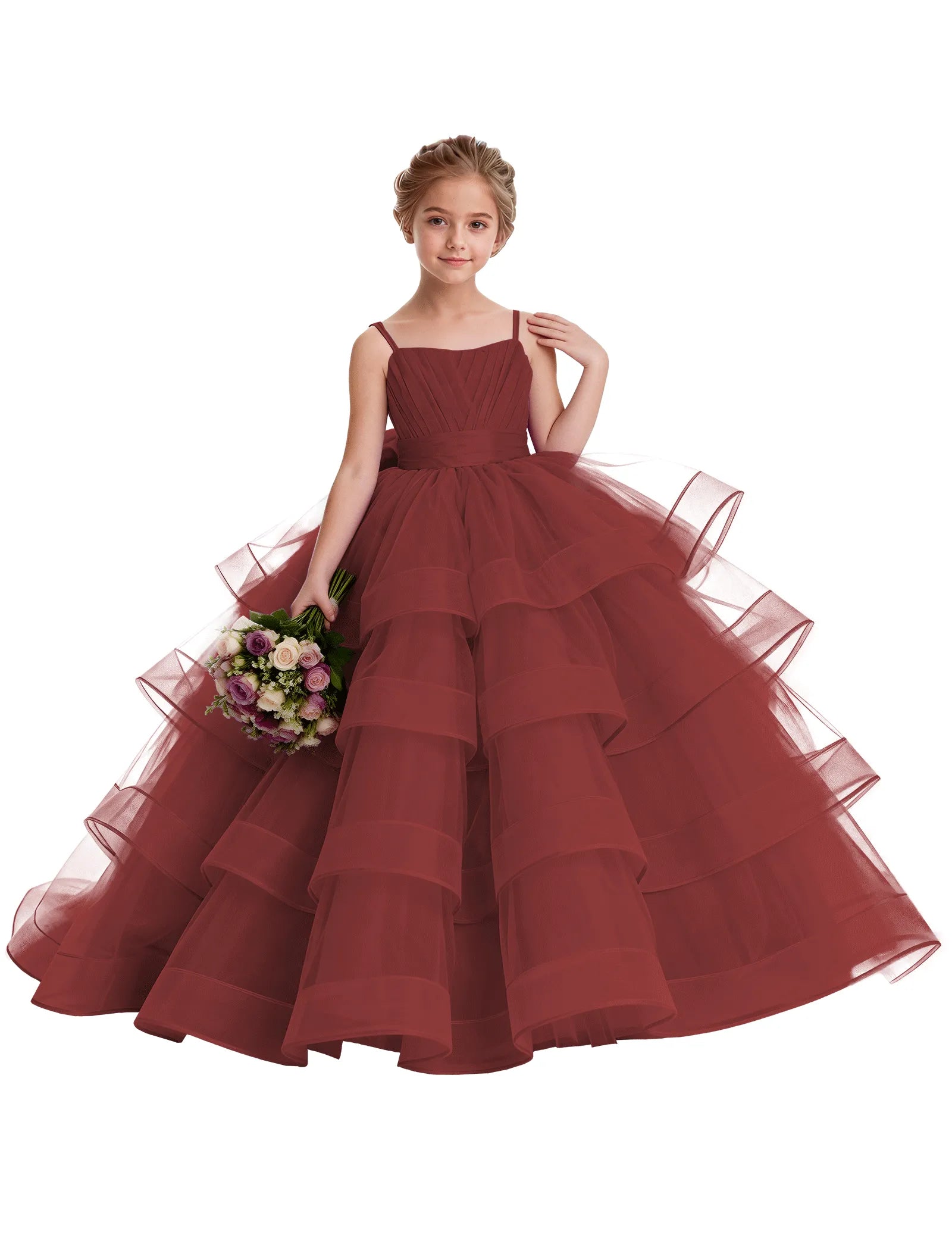 Koronkowa sukienka księżniczki z odkrytymi ramionami