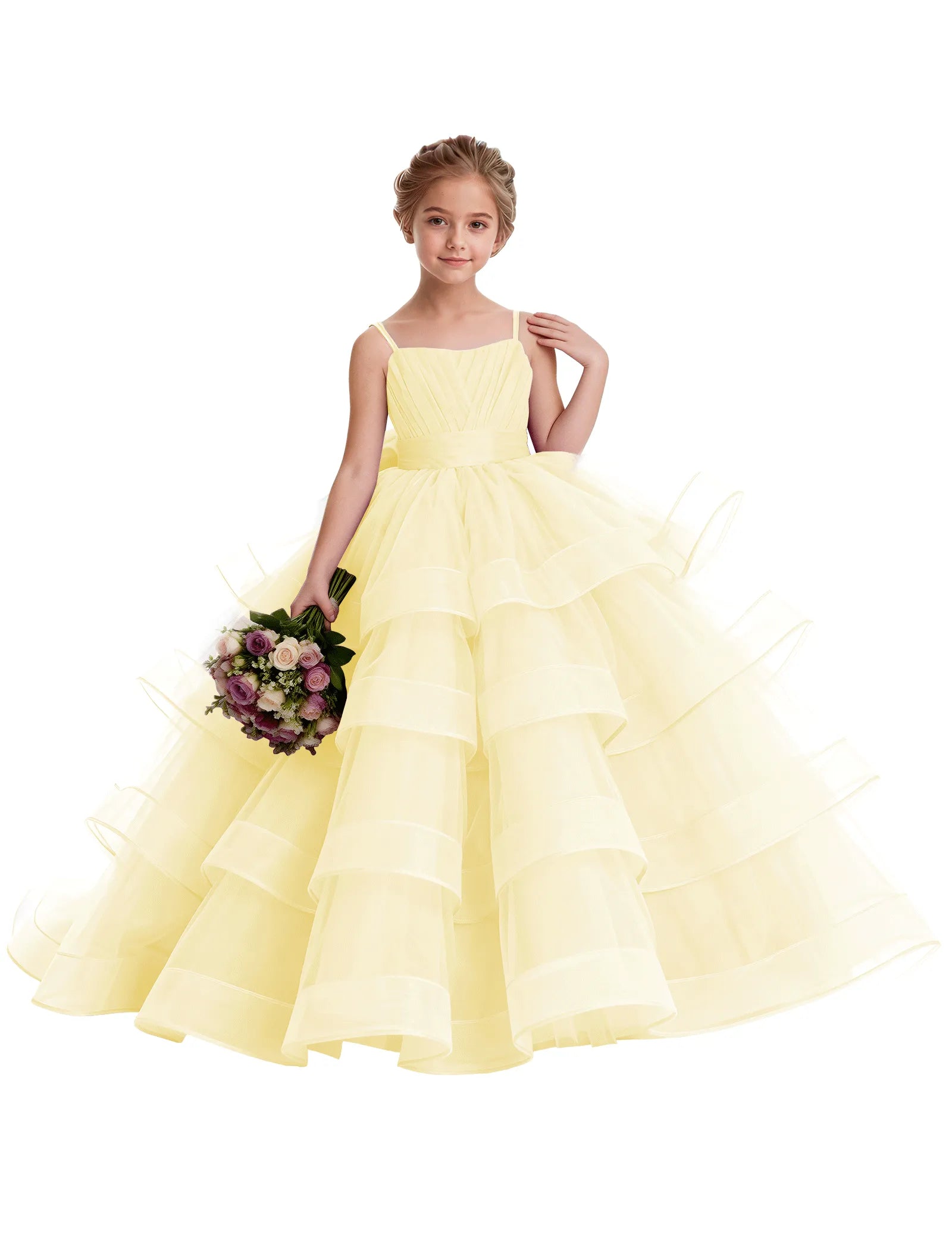 Koronkowa sukienka księżniczki z odkrytymi ramionami