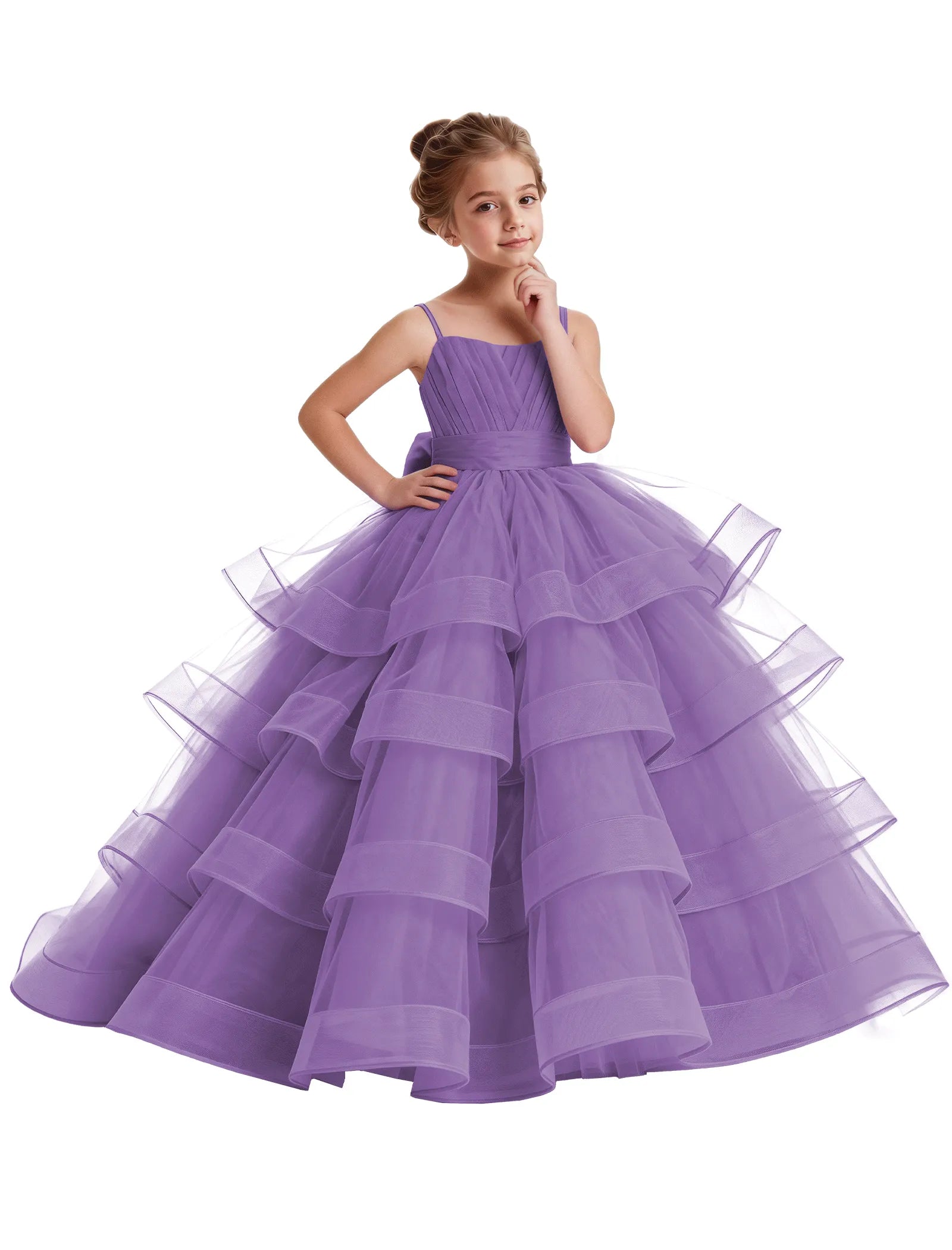 Koronkowa sukienka księżniczki z odkrytymi ramionami