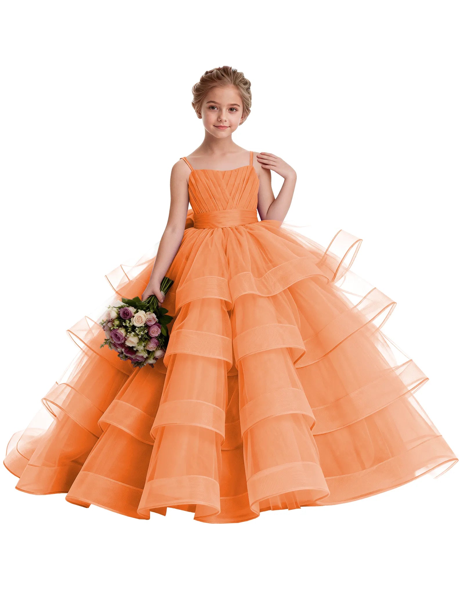 Koronkowa sukienka księżniczki z odkrytymi ramionami