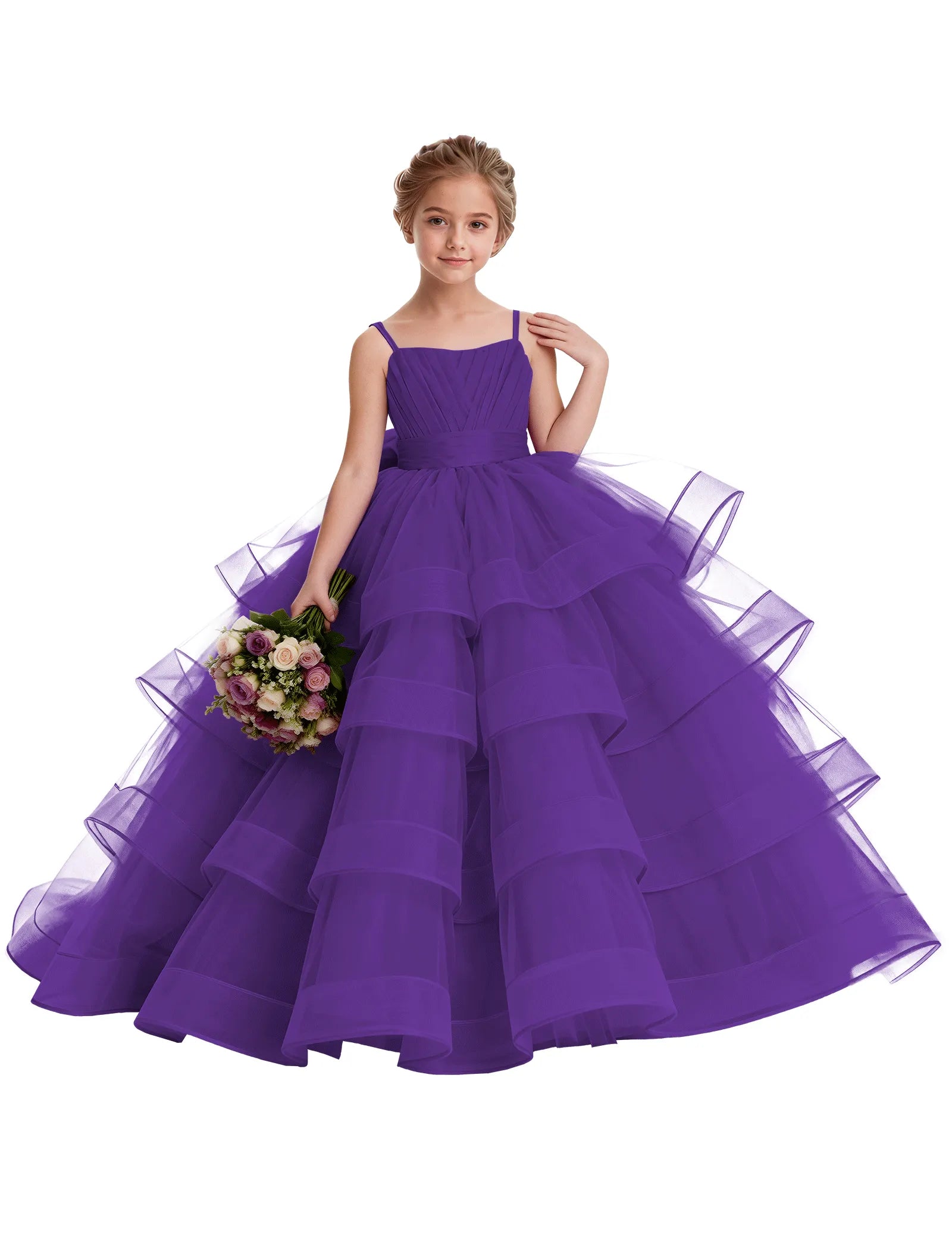 Koronkowa sukienka księżniczki z odkrytymi ramionami