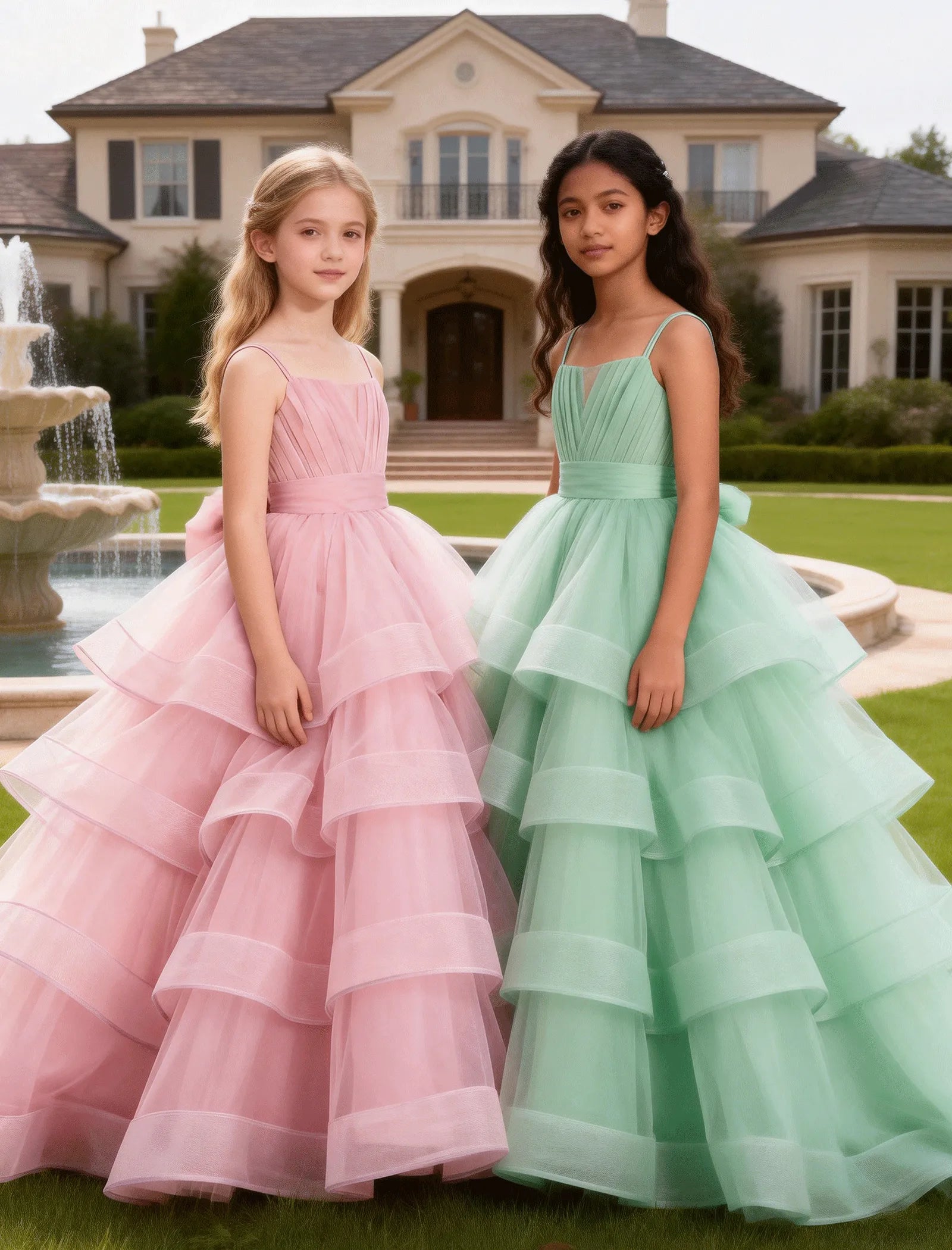 Koronkowa sukienka księżniczki z odkrytymi ramionami