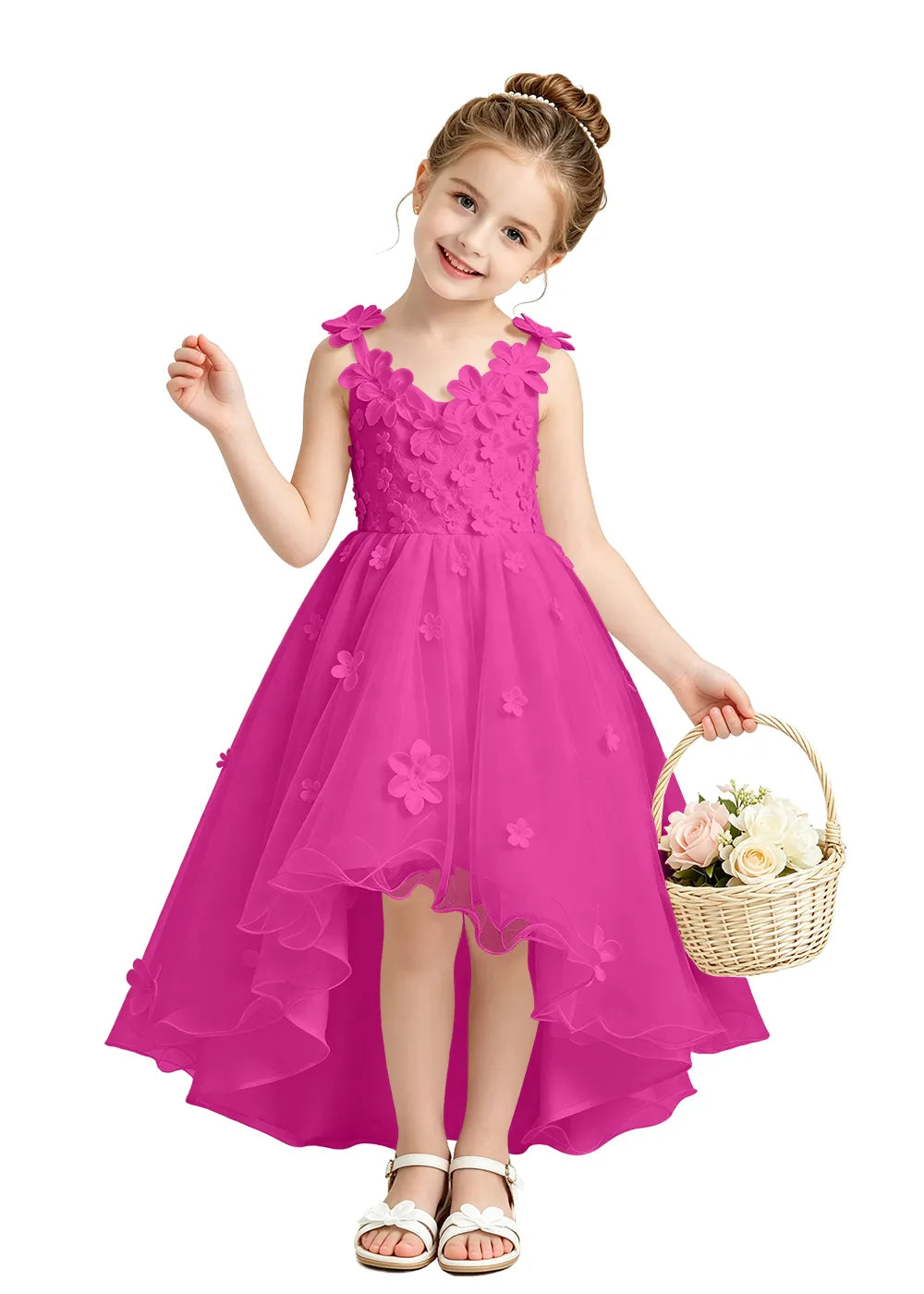 Spitzenkleid mit schulterfreiem Design