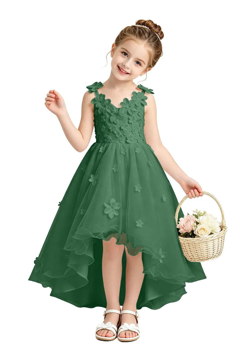 Spitzenkleid mit schulterfreiem Design