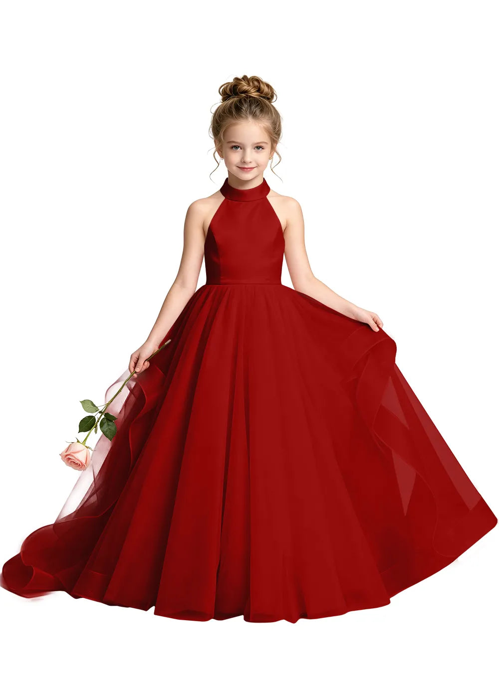 Spitzenkleid mit schulterfreiem Design