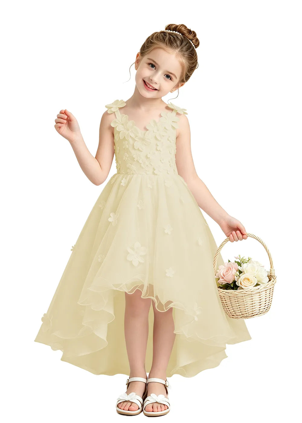 Spitzenkleid mit schulterfreiem Design