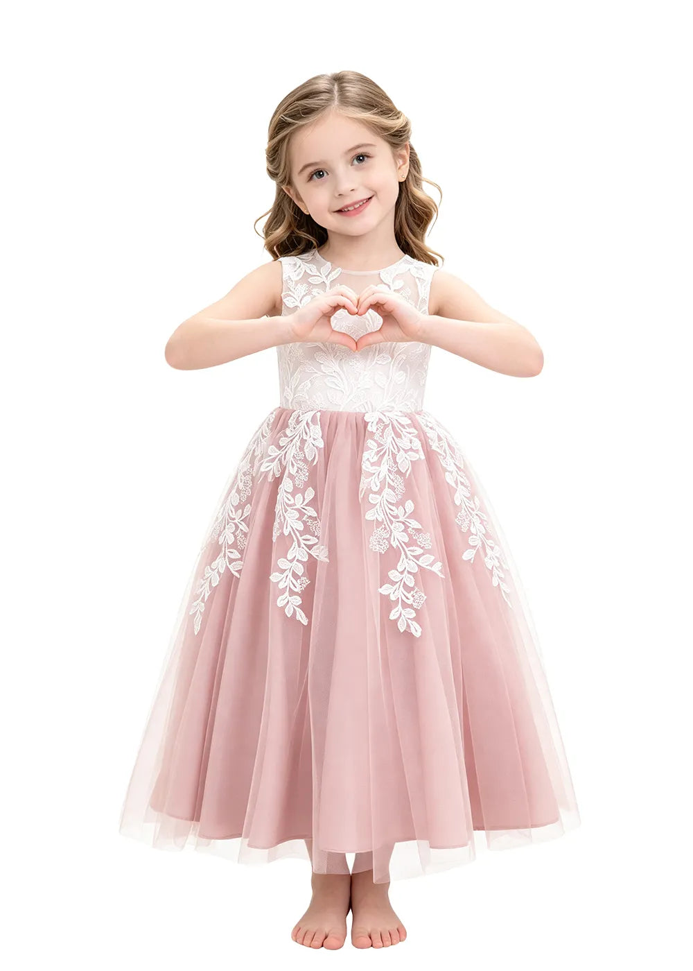 Spitzenkleid mit schulterfreiem Design