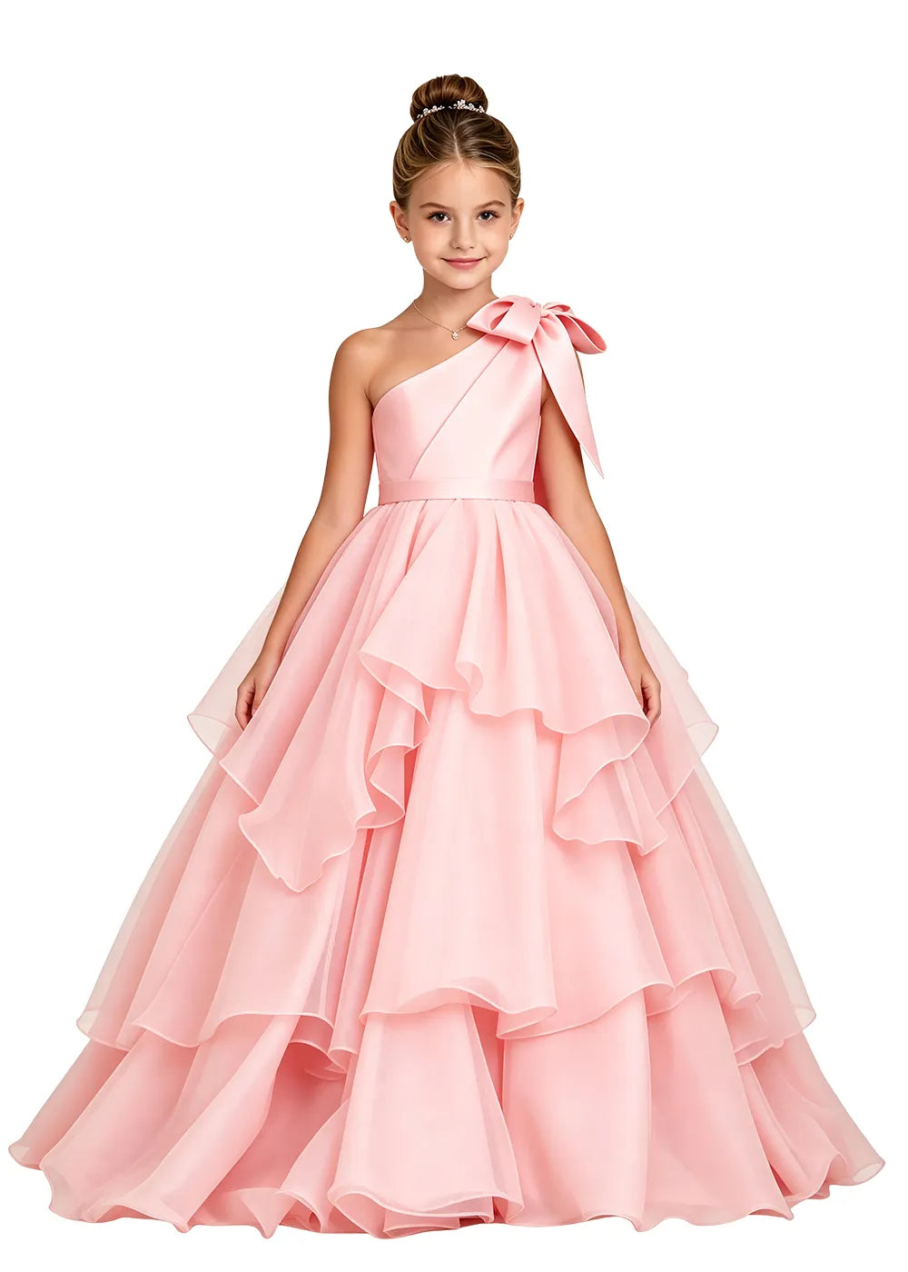 Spitzenkleid mit schulterfreiem Design