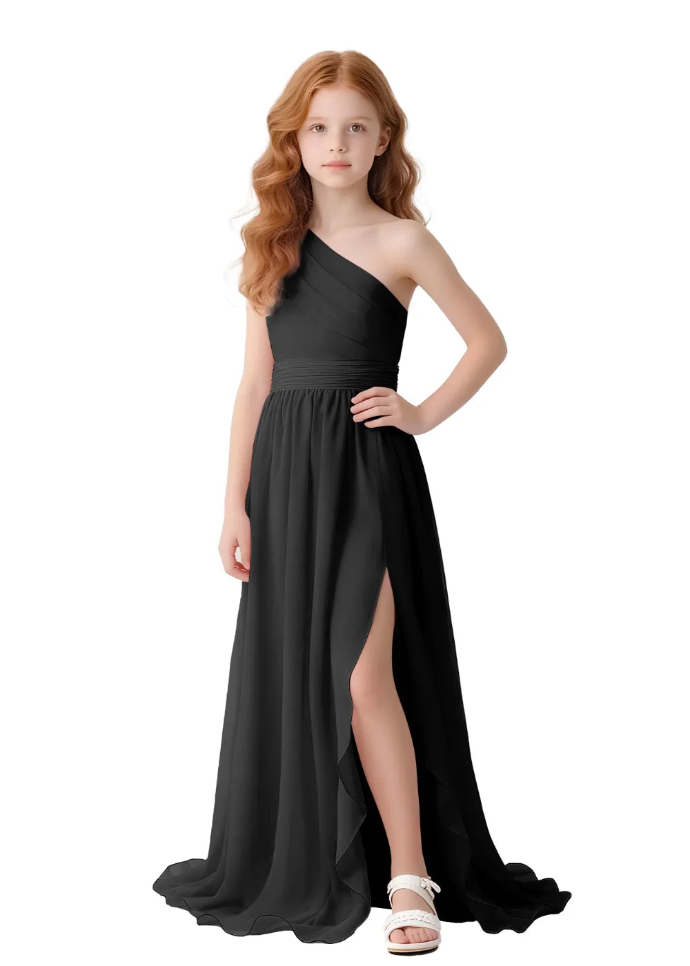 Spitzenkleid mit schulterfreiem Design