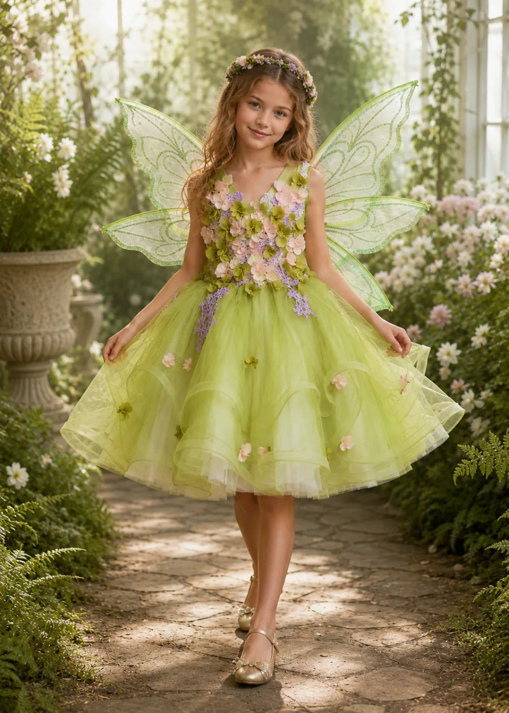 Spitzenkleid mit schulterfreiem Design