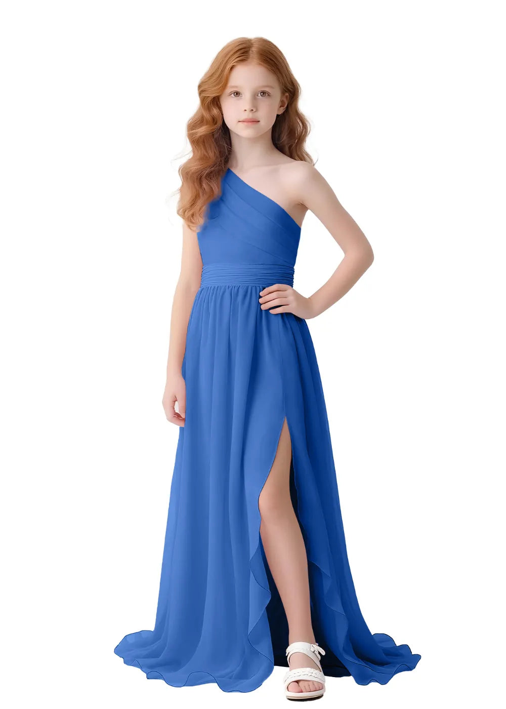 Spitzenkleid mit schulterfreiem Design