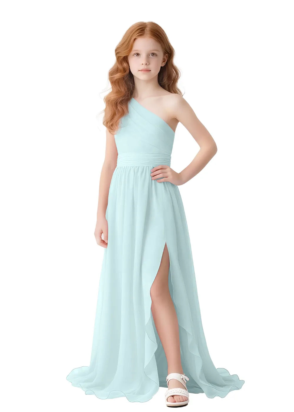 Spitzenkleid mit schulterfreiem Design