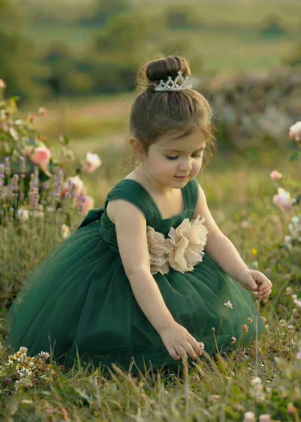 Garden Fairy Bow Back Dress