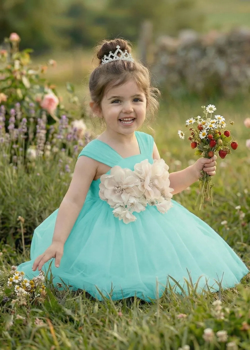 Garden Fairy Bow Back Dress