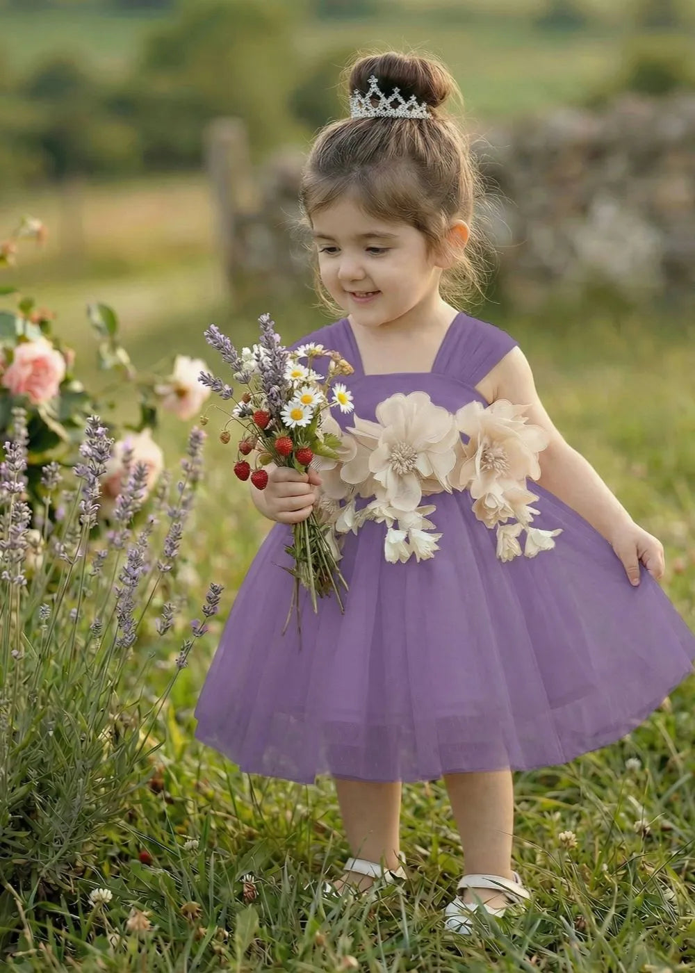 Garden Fairy Bow Back Dress