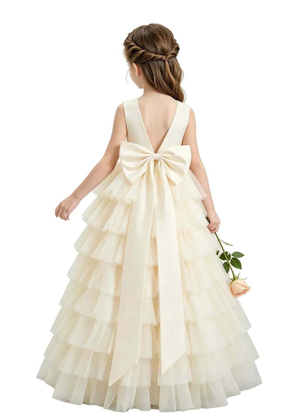 Spitzenkleid mit schulterfreiem Design