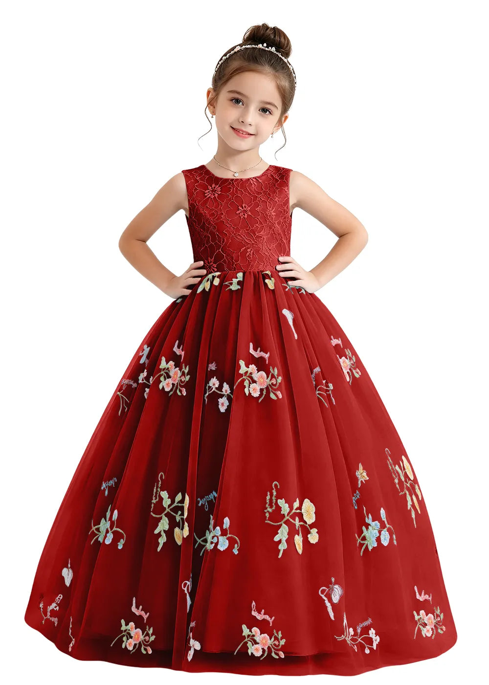 Spitzenkleid mit schulterfreiem Design