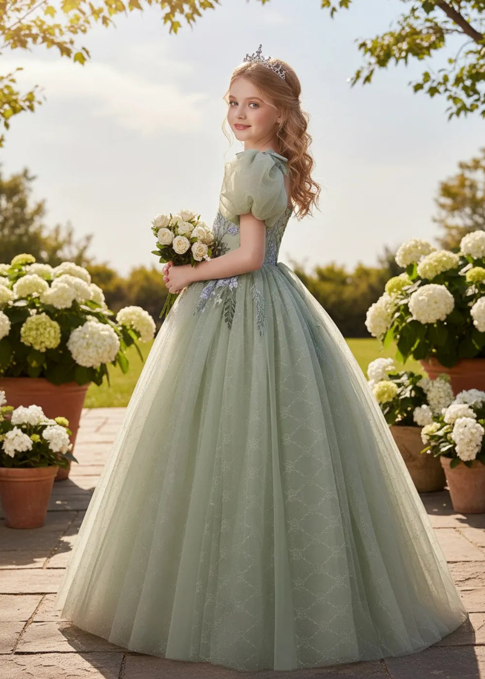 Spitzenkleid mit schulterfreiem Design