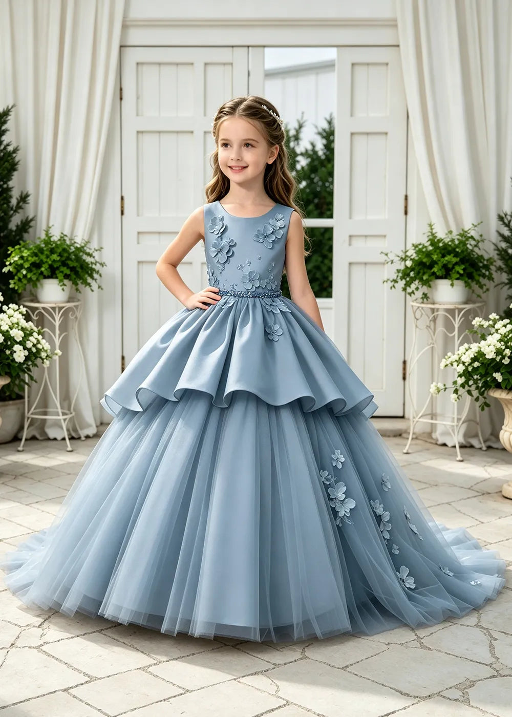 Spitzenkleid mit schulterfreiem Design