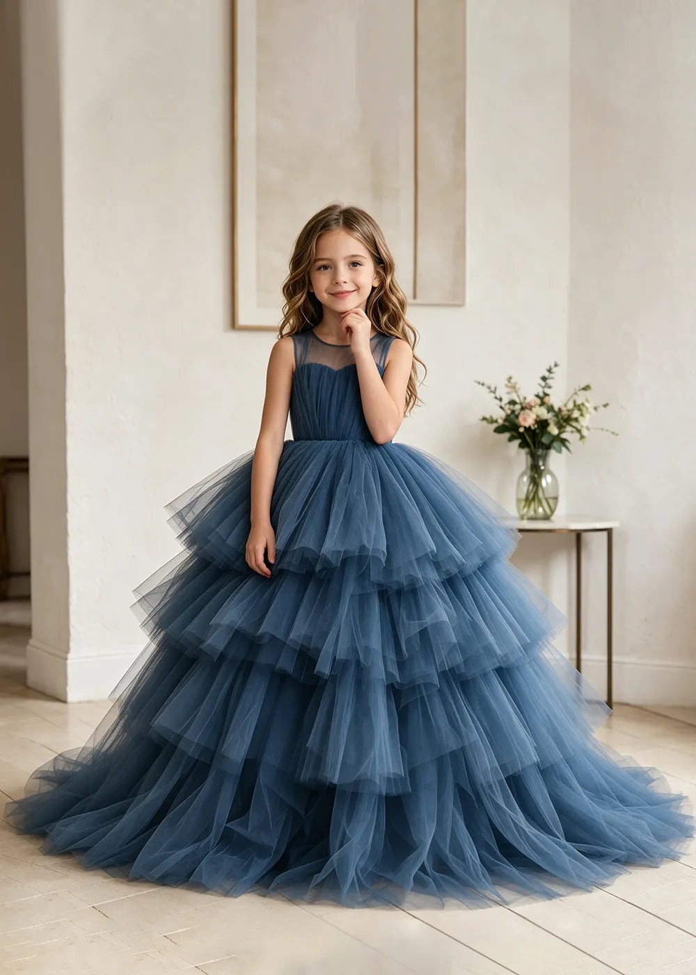 Spitzenkleid mit schulterfreiem Design