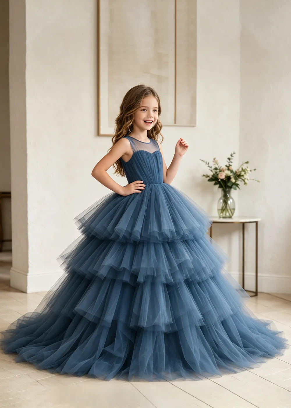 Spitzenkleid mit schulterfreiem Design