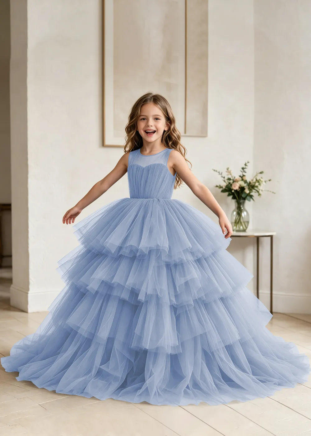 Spitzenkleid mit schulterfreiem Design